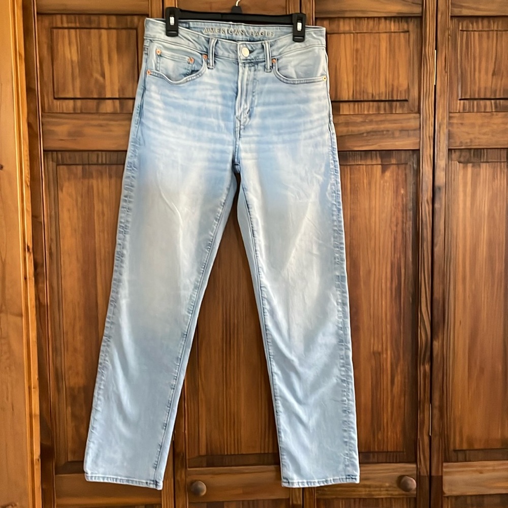 American Eagle Athletic Straight Jeans
